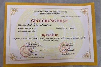 Sôi nổi cuộc thi “An toàn giao thông cấp Tiểu học, THCS và THPT” – Lan tỏa văn hóa giao thông an toàn trong học đường